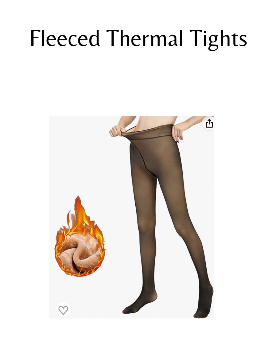 Thermal tights, fleece lined tights for winter

#LTKstyletip #LTKfit #LTKSeasonal