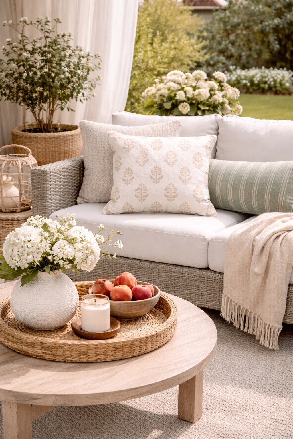 Beautiful outdoor throw pillow from @Kirkland's 

#LTKHome #LTKSeasonal