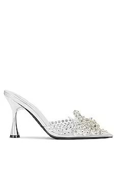 Jeffrey Campbell Charmin Heel in Clear-Silver from Revolve.com | Revolve Clothing (Global)