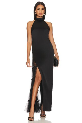 Alice + Olivia Ryn Maxi Dress in Black from Revolve.com | Revolve Clothing (Global)
