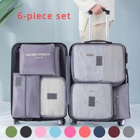 6pcs Travel Organizer Storage Bags Portable Travel Suitcases Organizer Travel Bag for Women Luggage Organizer Clothes Shoes Bag | AliExpress (US)