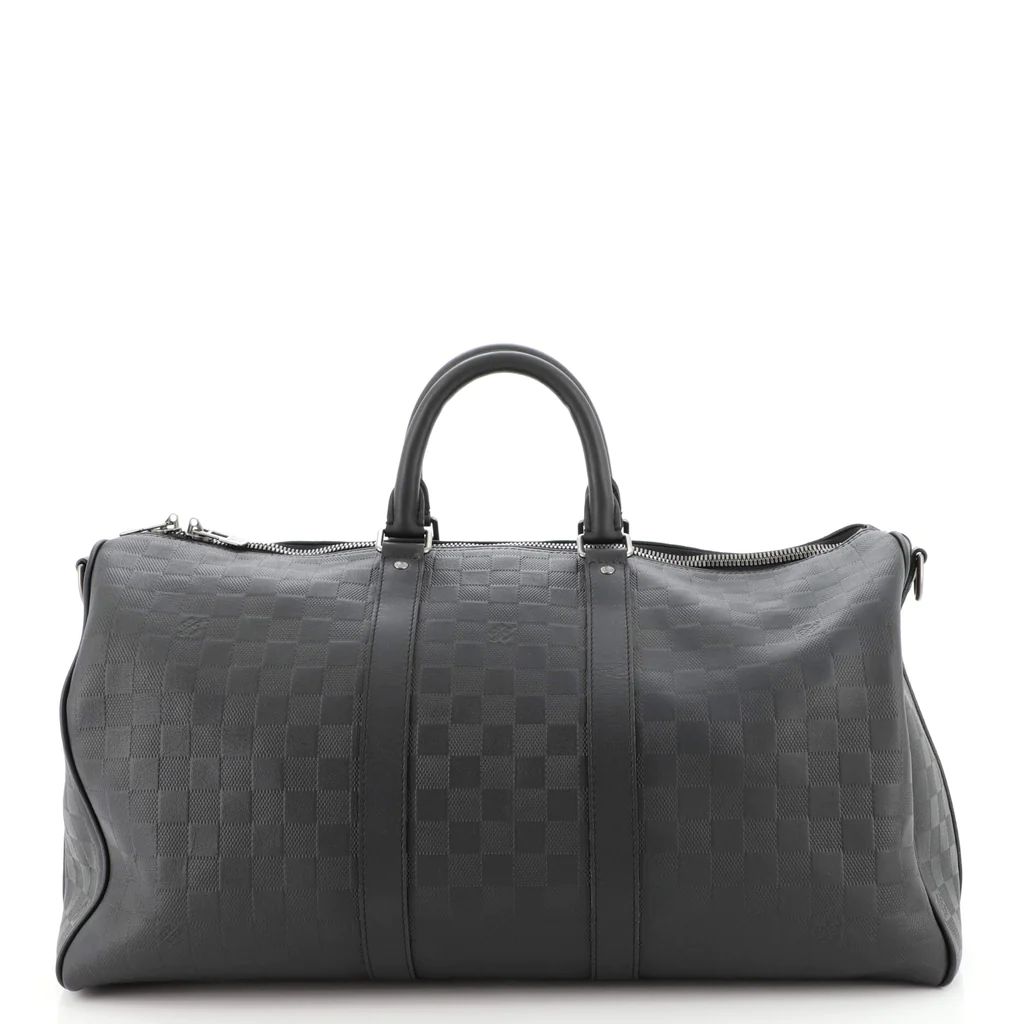 Keepall Bandouliere Bag Damier Infini Leather 45 | Rebag