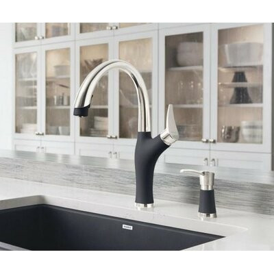 Artona Hot & Cold Water Dispenser with Swivel Spout Finish: Anthracite | Wayfair North America