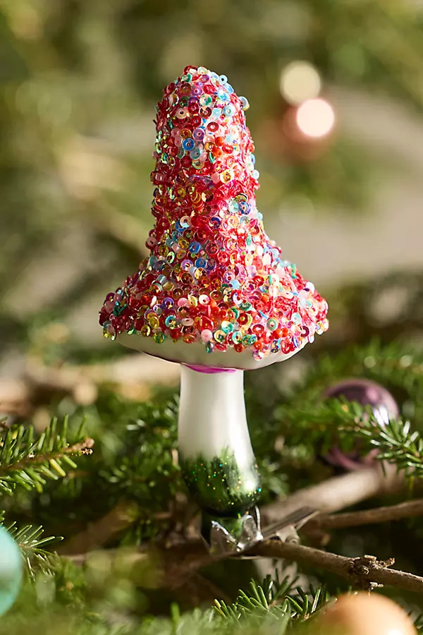 Confetti Cap Mushroom Clip Ornament | Terrain