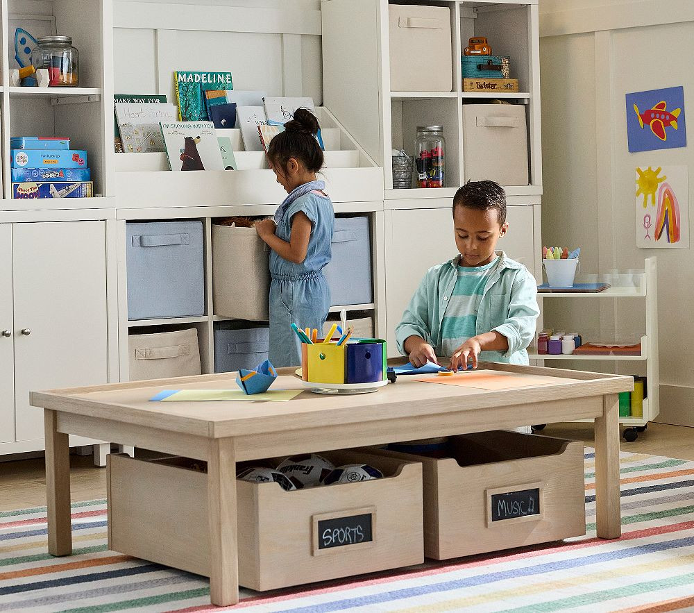 Carolina Grow-With-You Activity Table (49") | Pottery Barn Kids