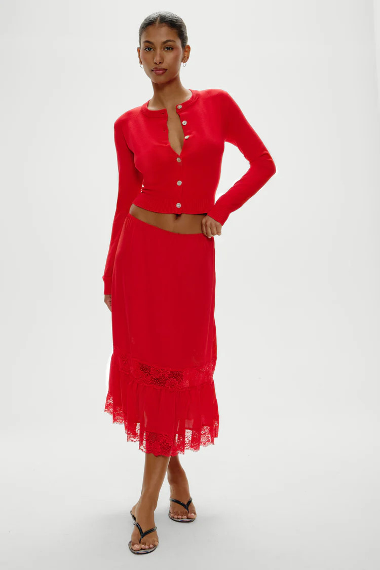 Sundae Cropped Cardigan | Frankies Bikinis