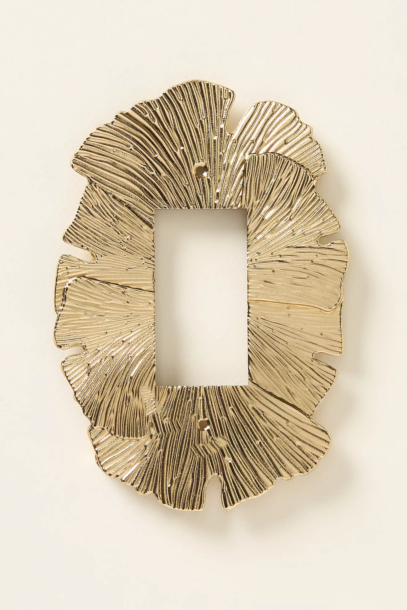 Ginkgo Leaf Switch Plate | Anthropologie (US)