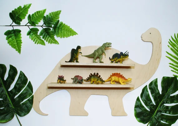 XL Dinosaur Shelf Dino Shelf Baby Room Decoration Kids Room | Etsy | Etsy (US)