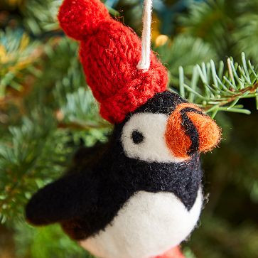 St. Jude Animal Icon Felt Ornaments | West Elm (US)