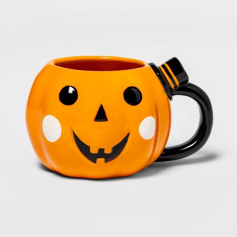 10oz Stoneware Pumpkin Figural Mug - Hyde & EEK! Boutique™ | Target