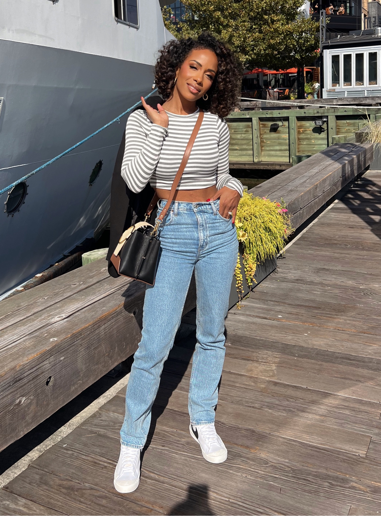 Casual Saturday fit 

-Top is from Naked Wardrobe in XS
-Purse is resale. But the name of it is Yuzefi Delila bag

#LTKshoecrush #LTKbeauty #LTKSeasonal