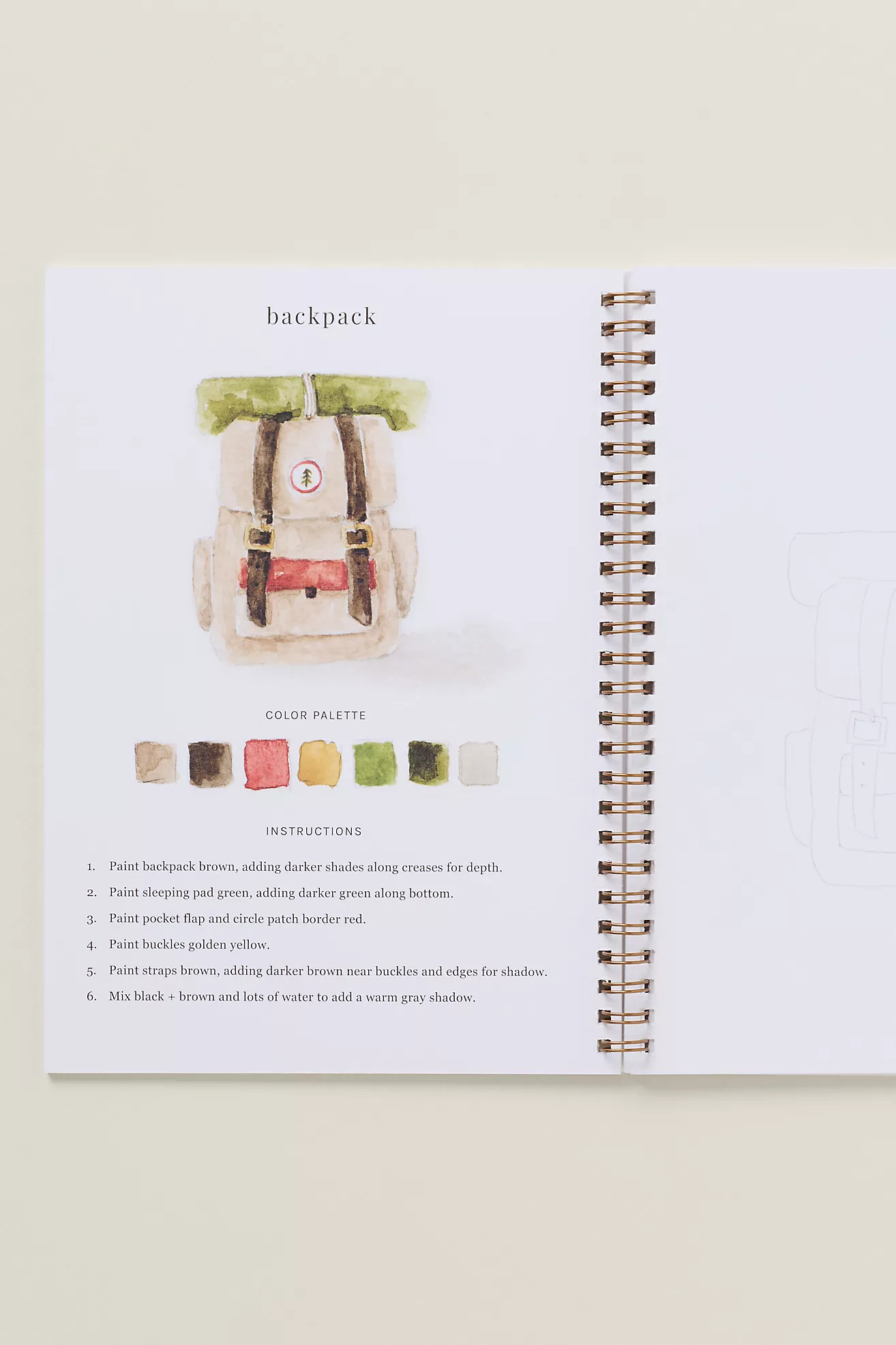 Emily Lex Studio Watercolor Workbook | Anthropologie (US)