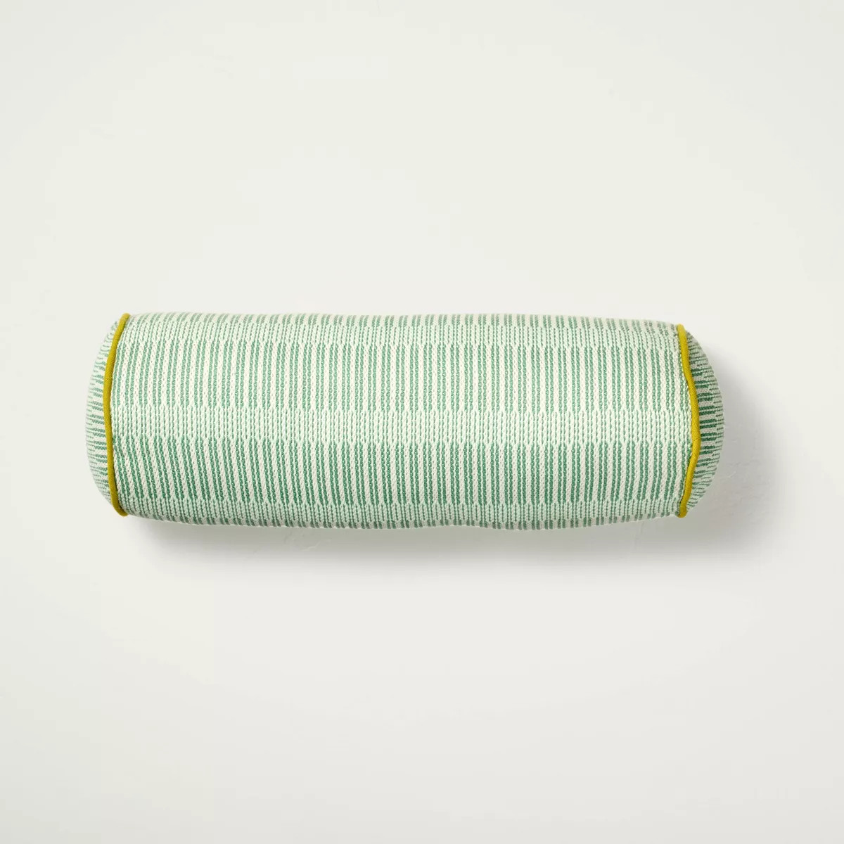 7"x18" Broken Stripe Indoor/Outdoor Bolster Pillow - Hearth & Hand™ with Magnolia | Target