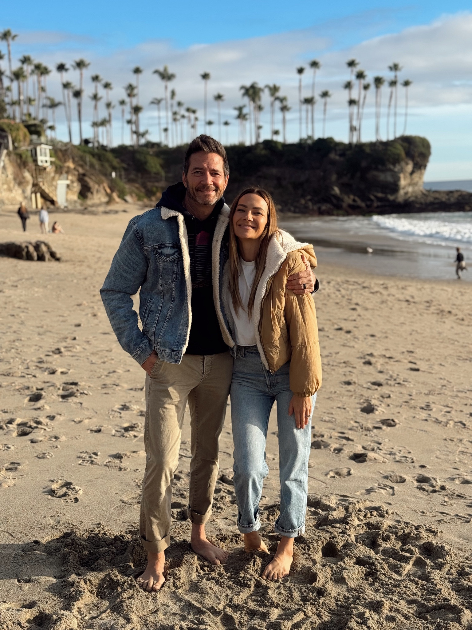Stay warm even on the beach in these cute jackets! Perfect for him and perfect for her. Complementing to each other and grateful for layering. I love a good puffer 

#LTKSeasonal #LTKTravel