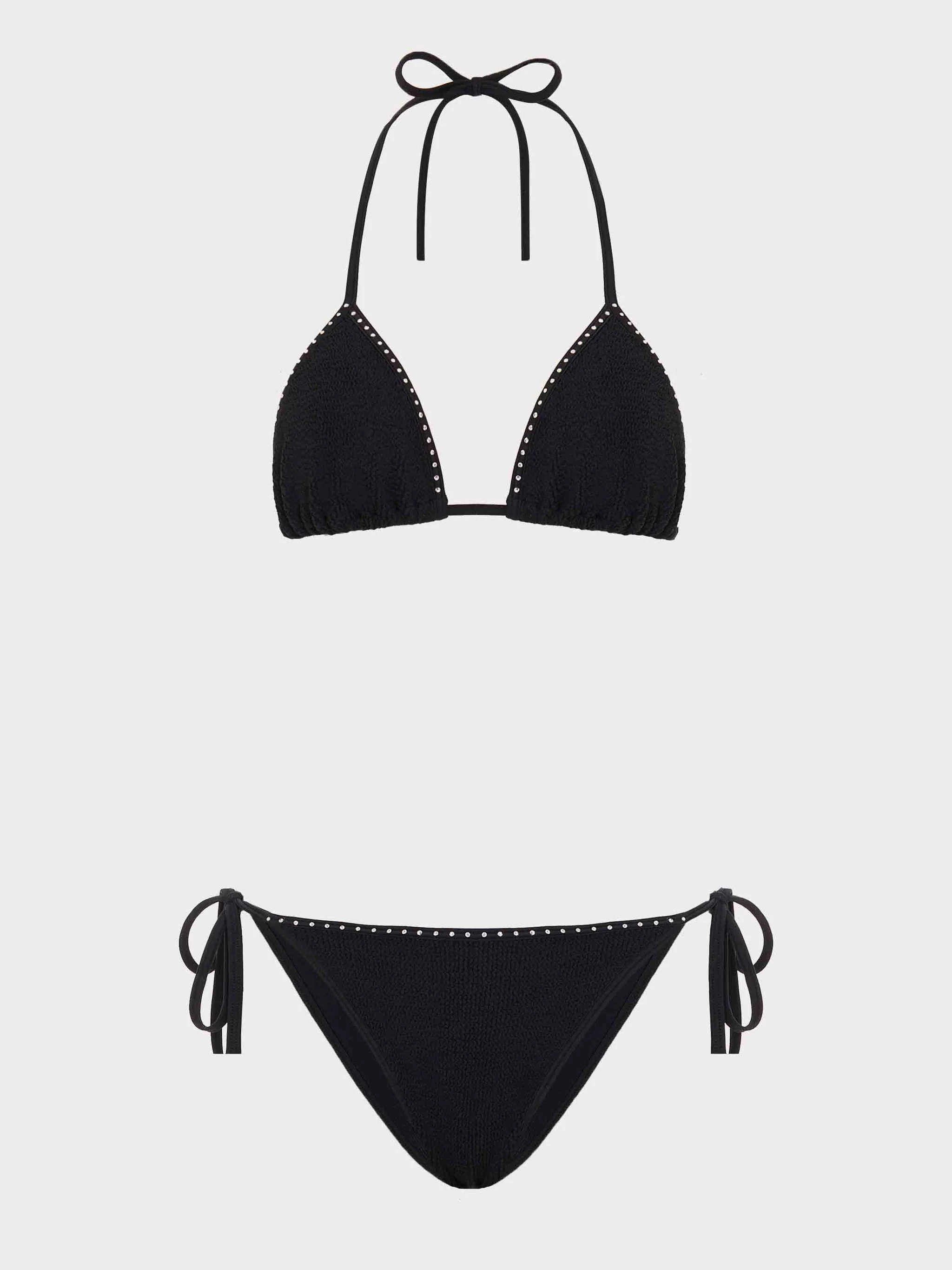 Gina Swarovski\u00ae Bikini - Black | HUNZA G