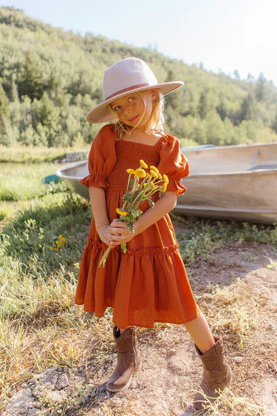 Mini Lani Dress in Spice | Ivy City Co
