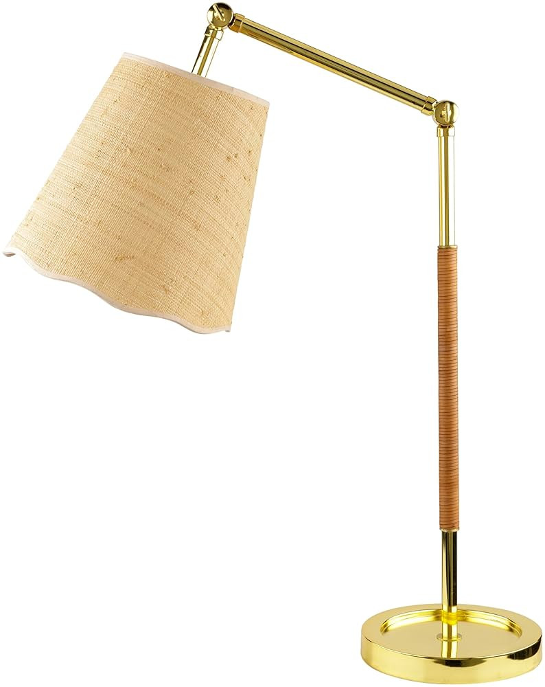 Mark&Day Table Lamps, Khira Modern Metallic - Brass Bedside Table Lamp for Nightstand Bedroom, Li... | Amazon (US)