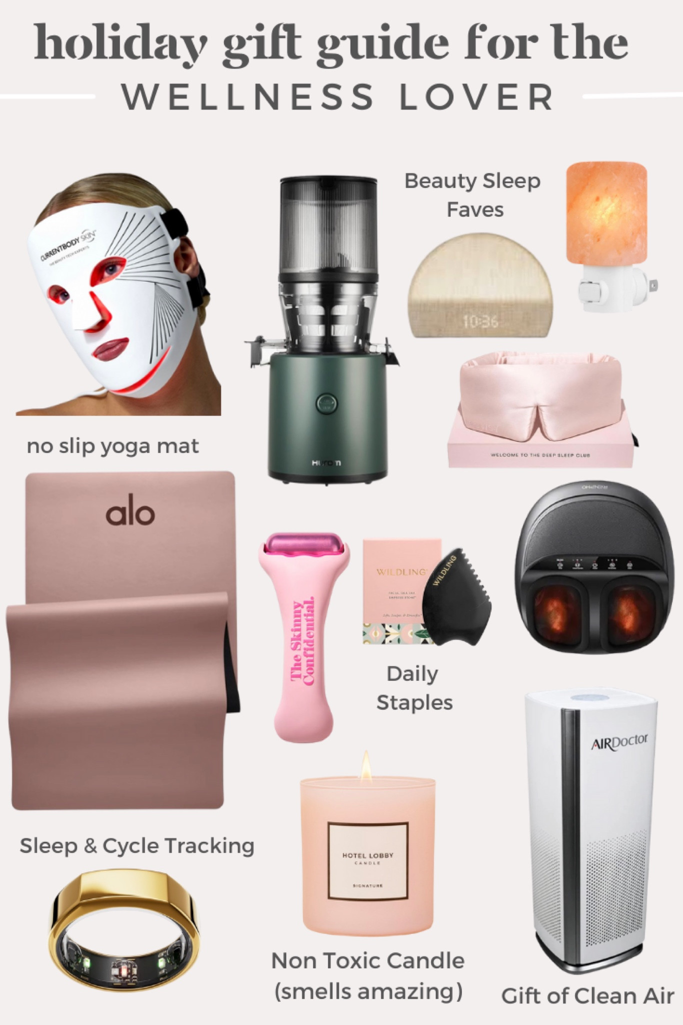 Holiday Gift Guide for the Wellness Lover 💗✨