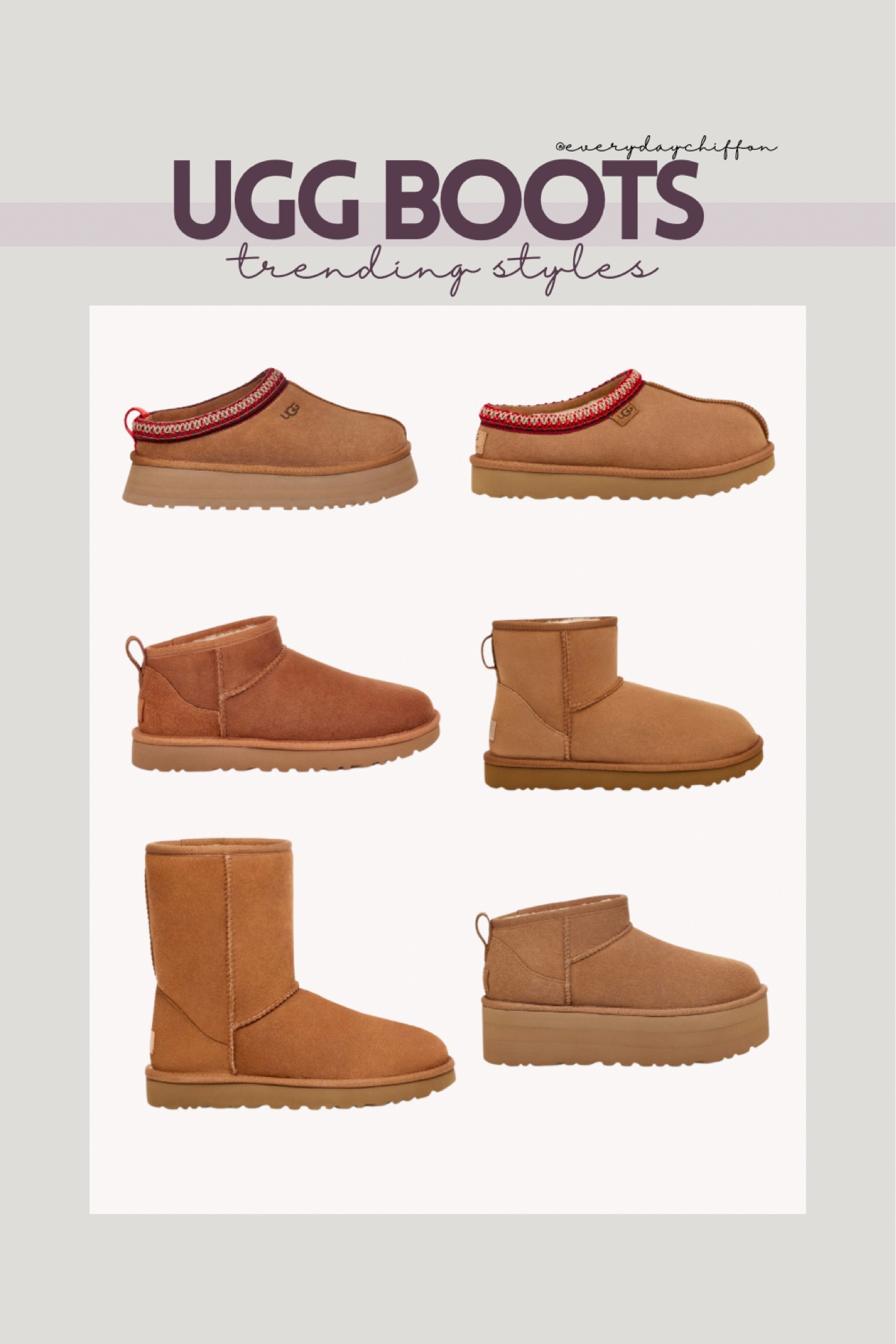 Types of uggs new arrivals