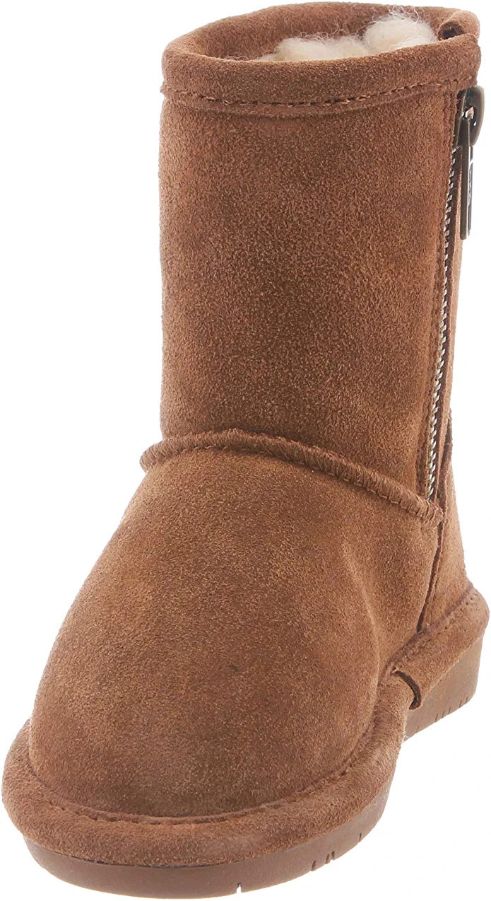 Amazon.com | BEARPAW Unisex-Child Emma Toddler Zipper Mid Calf Boot | Boots | Amazon (US)