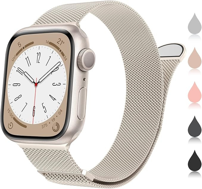Marge Plus Compatible with Apple Watch Band Series 9, Ultra 2, SE, Ultra 8 7 6 5 4 3 2 1 38mm 40m... | Amazon (US)