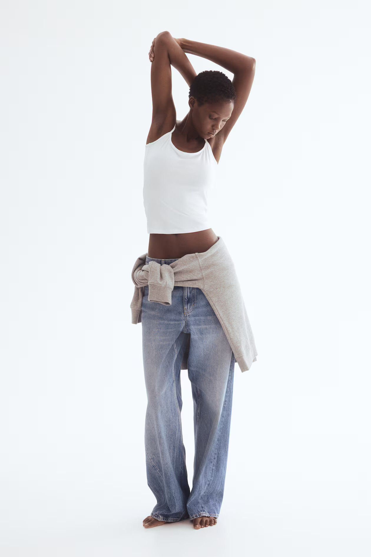 Microfiber Camisole Top | H&M (US + CA)