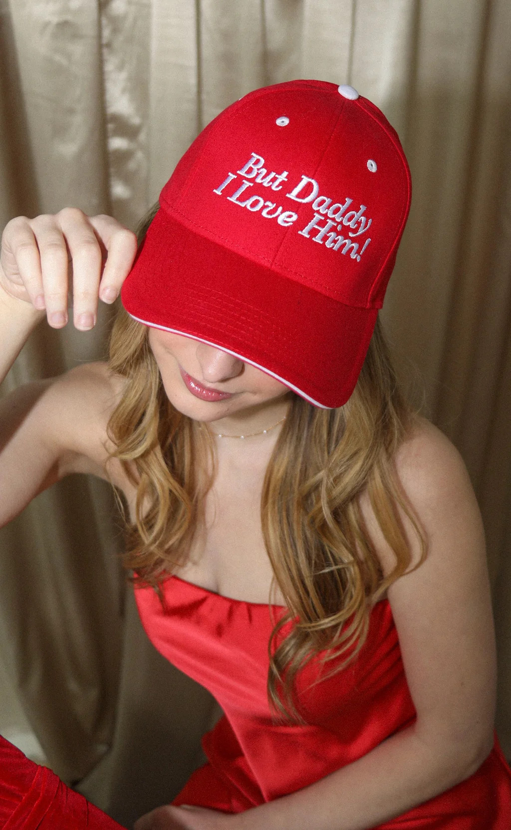 friday + saturday: i love him trucker hat | RIFFRAFF