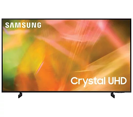 55" Samsung AU8000 Crystal UHD Smart TV (2021) | QVC