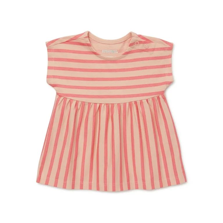 Garanimals Baby Girl Stripe Dolman Tunic Top, Sizes 0-24 Months | Walmart (US)