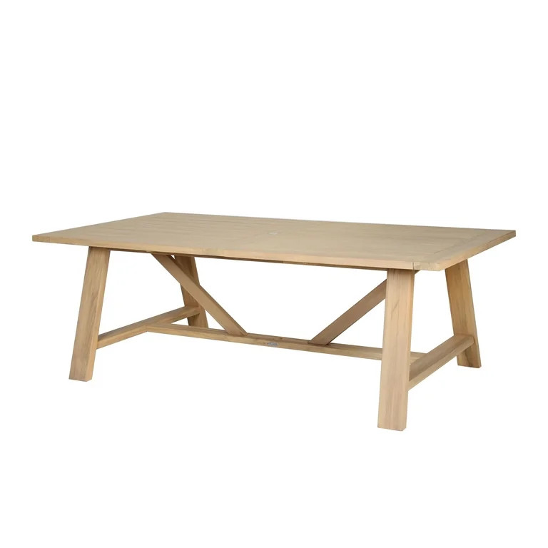 Better Homes & Gardens Ashbrook, Outdoor, Teak Dining Table by Dave & Jenny Marrs | Walmart (US)