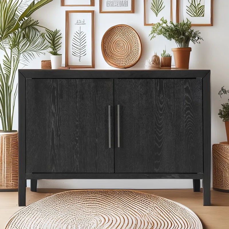 Mickale 2 - Door Accent Cabinet,Sideboard,Buffet With Adjustable Shelf | Wayfair North America