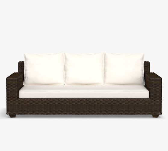 Torrey Square Arm Sofa with High Performance Cushion Covers | Pottery Barn (US)