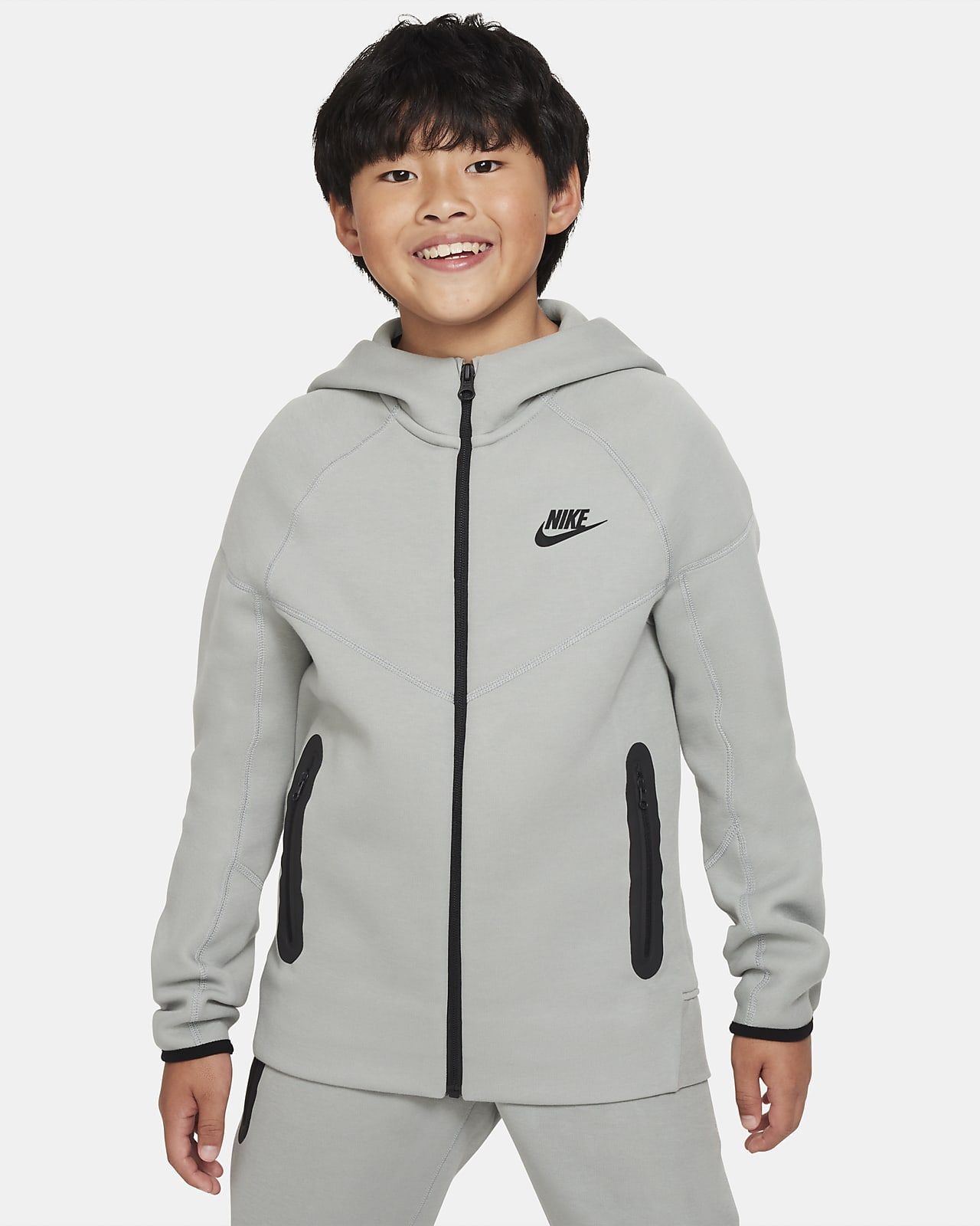 Nike Sportswear Tech Fleece Big Kids' (Boys') Full-Zip Hoodie. Nike.com | Nike (US)