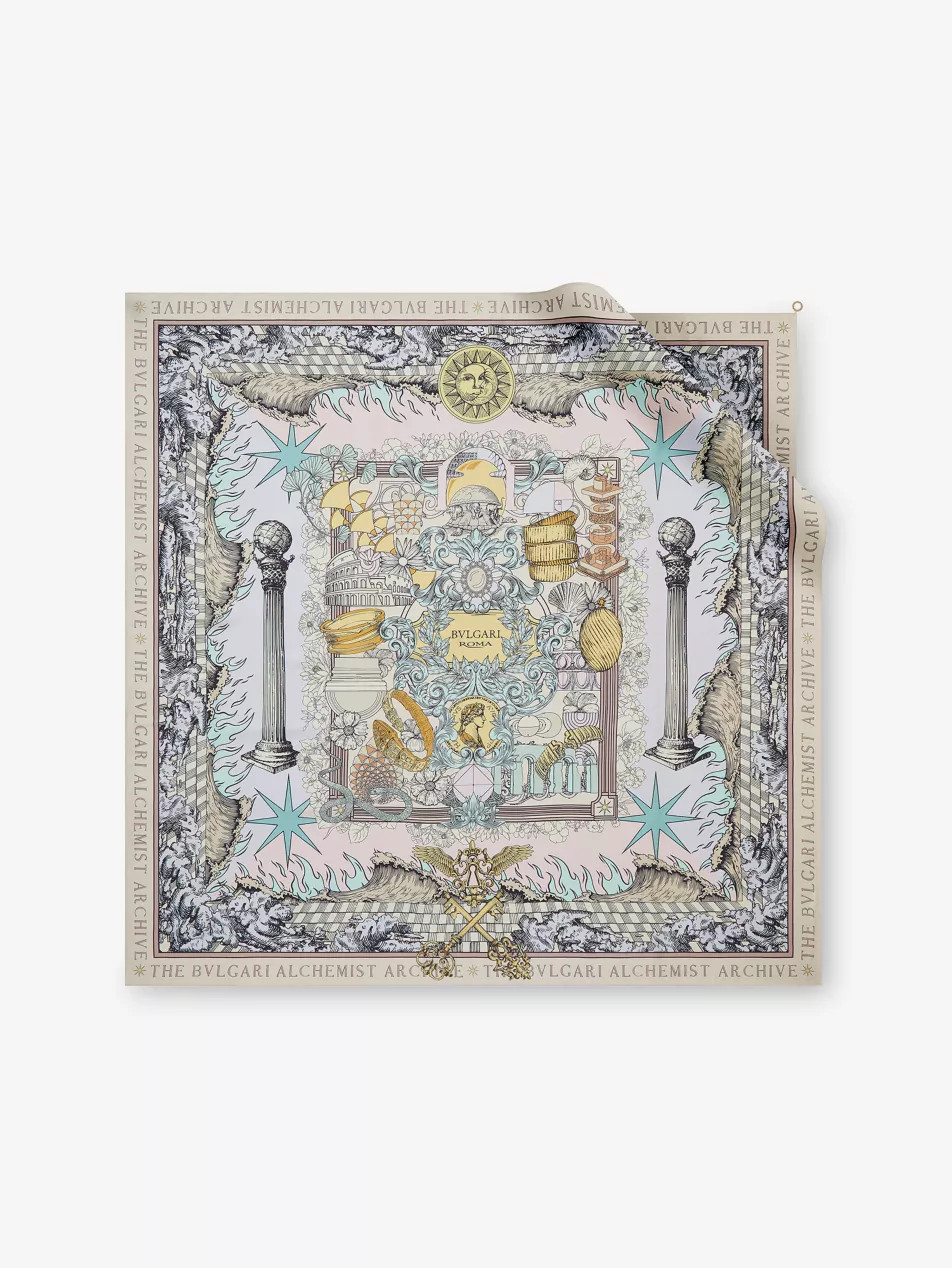 Heritage Alchemist Silk Scarf | Selfridges