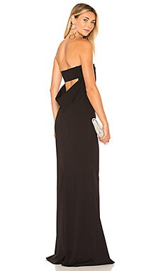 Katie May Mary Kate Gown in Black from Revolve.com | Revolve Clothing (Global)