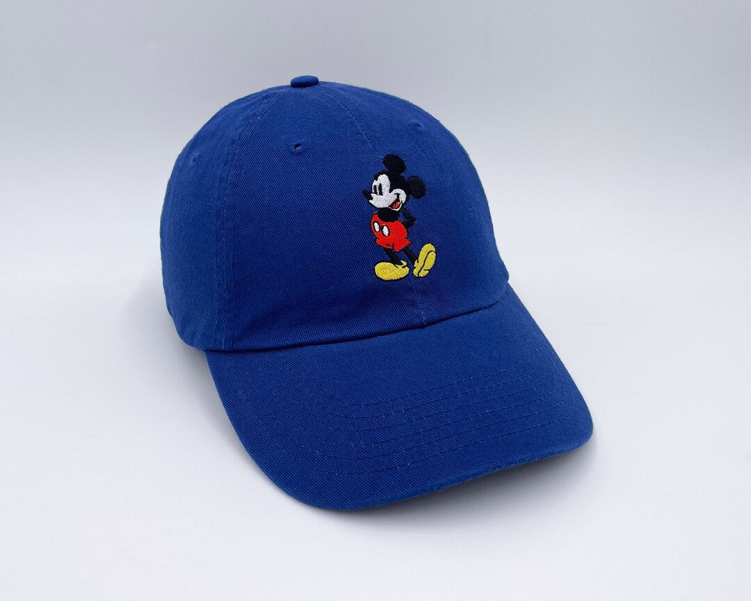Vintage Mickey Mouse Embroidered Cap, Adjustable Adult Cap, WDW Disneyland 2022 Cap, Matching Hat... | Etsy (US)