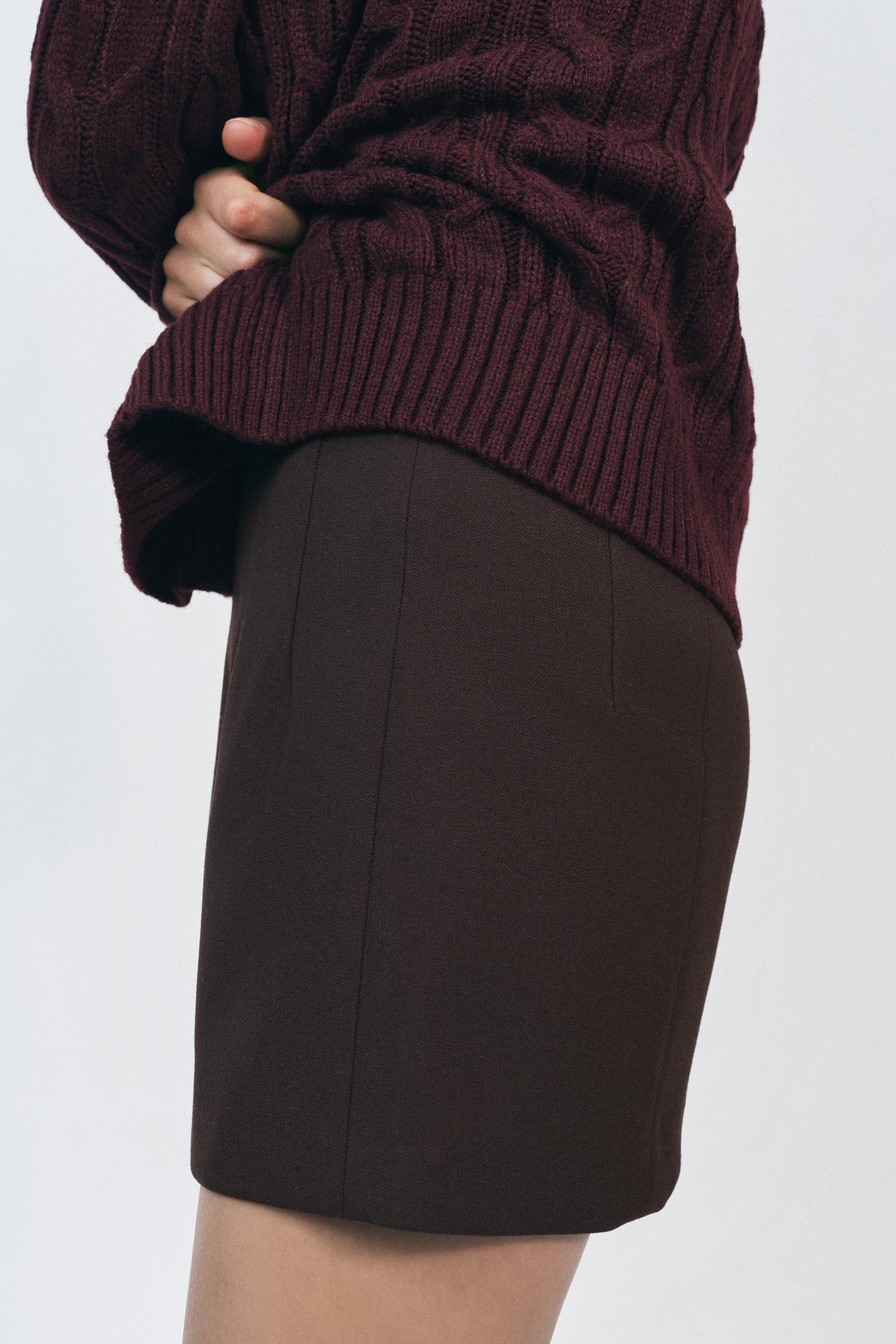 ZW COLLECTION MINI SKIRT | Zara UK