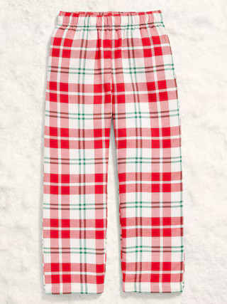 Gender-Neutral Plaid Flannel Pajama Pants for Kids | Old Navy (US)