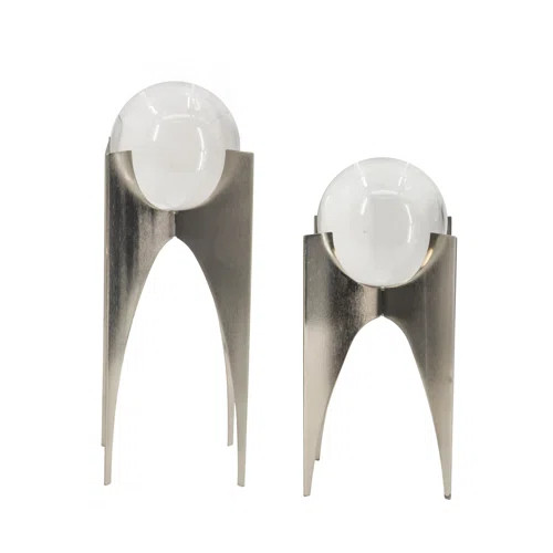 Arch Ball Stand-Brass | Wayfair North America