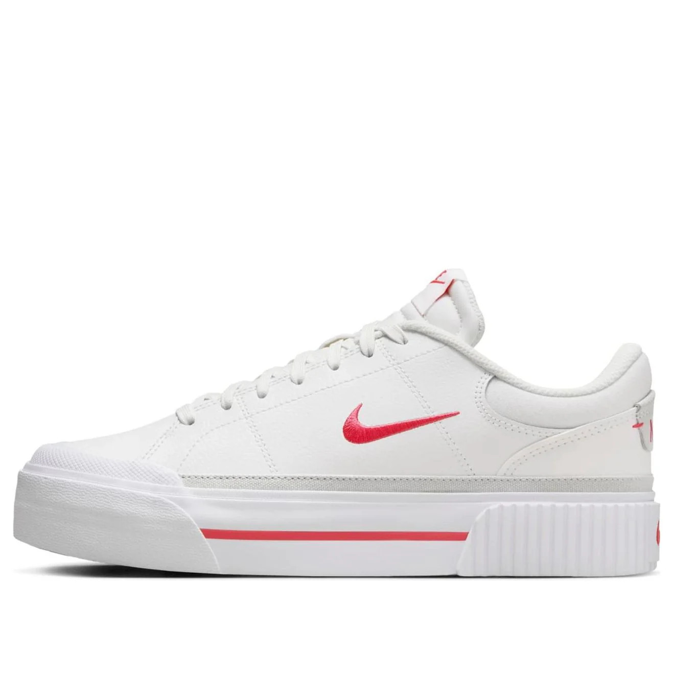 (WMNS) Nike Court Legacy Lift 'Summit White Aster Pink' FV5526-102 | KICKS CREW