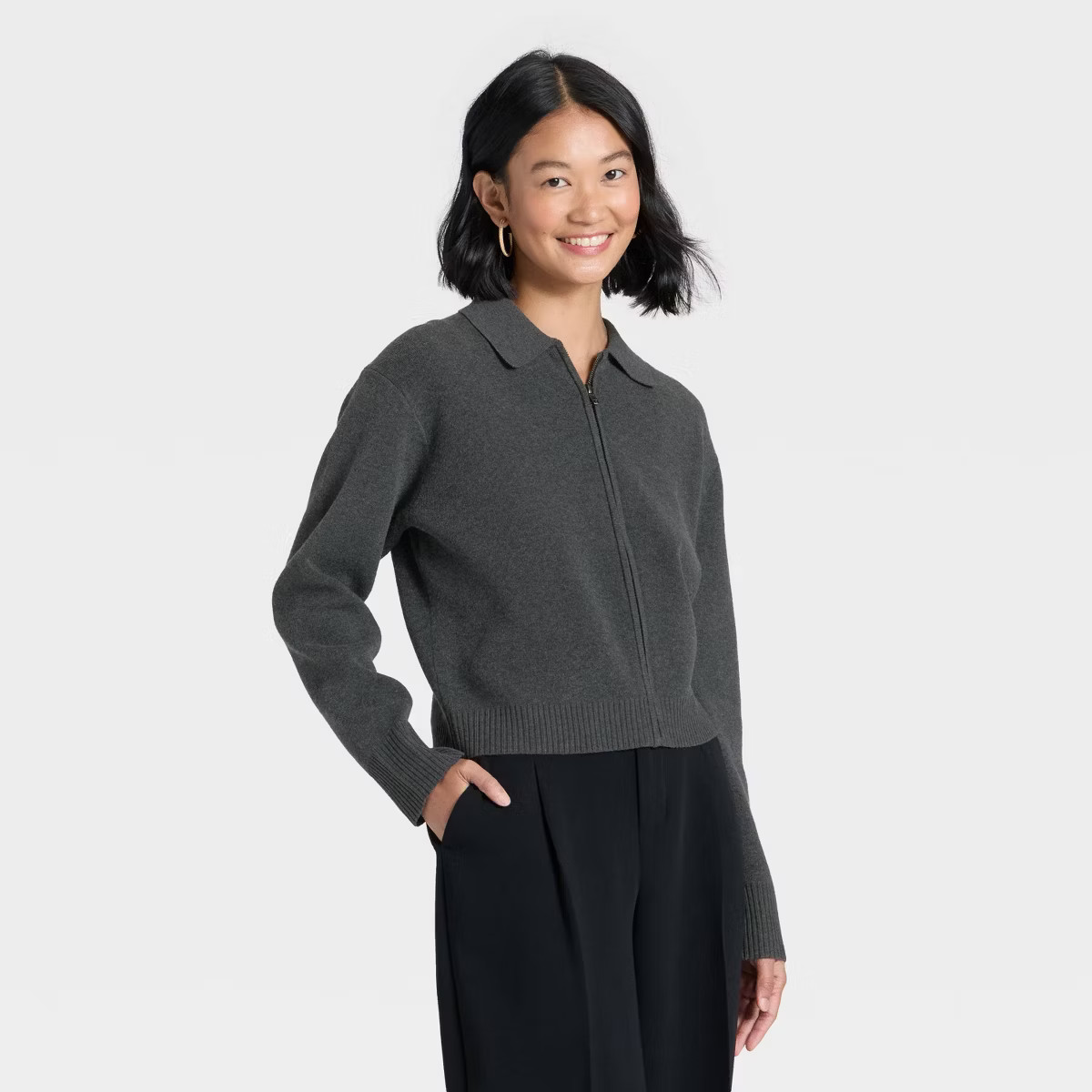 Women's Full Zip Cardigan - A New Day™ | Target