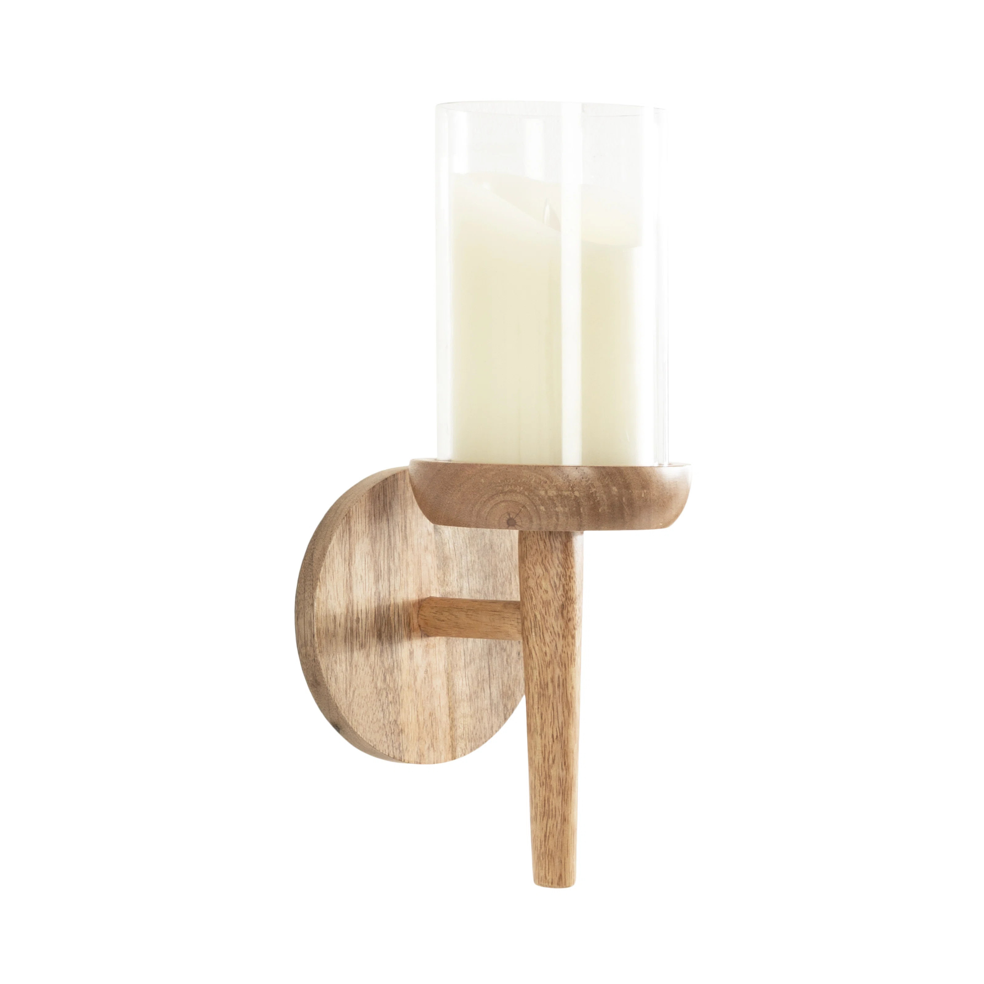 Shae 13" Modern Wood Wall Sconce | Wayfair North America