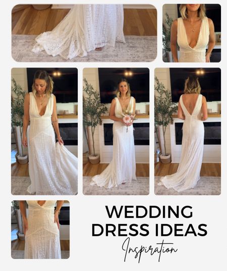 Wearing a small
5’8” & around 130-135lbs

Bride | bridal | bridal dress | engagement | elopement | white dress | shower dress | lace dress | wedding dress 
