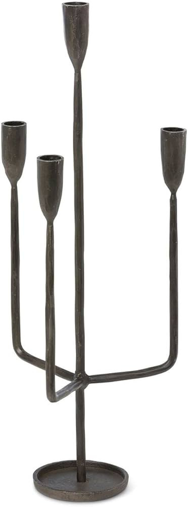 Park Hill Collection EAB06080 Primitive Iron Candelabra,23-inch Height,Black,8.25x8x23inch | Amazon (US)