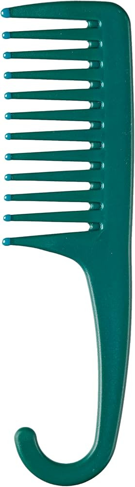 Conair Detangle & Smooth Shower Comb with Hook, Detangler Hair Comb for Women and Men, Wide-Space... | Amazon (US)