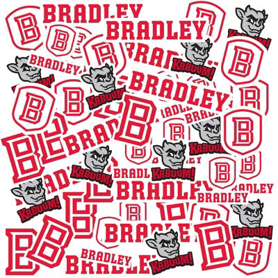 Bradley University 50Ct Sticker Packs Miscellaneous 50 Ct. Sticker Pack | Target