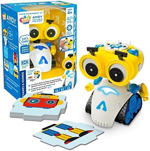Thames & Kosmos Andy: The Code & Play Robot | Screen-Free Coding & Robotics Kit for Ages 4+ | Pre... | Amazon (US)