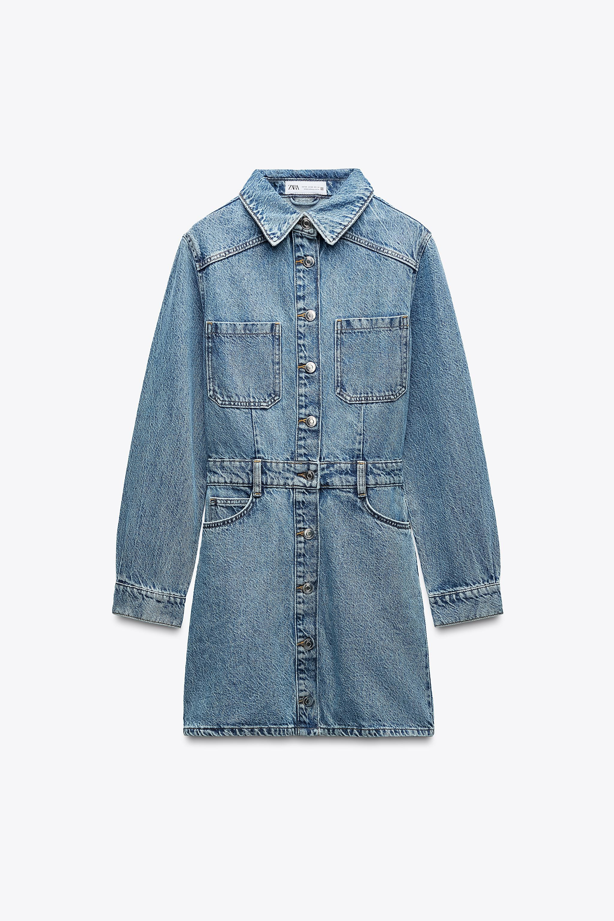 Z1975 DENIM MINI DRESS | Zara US