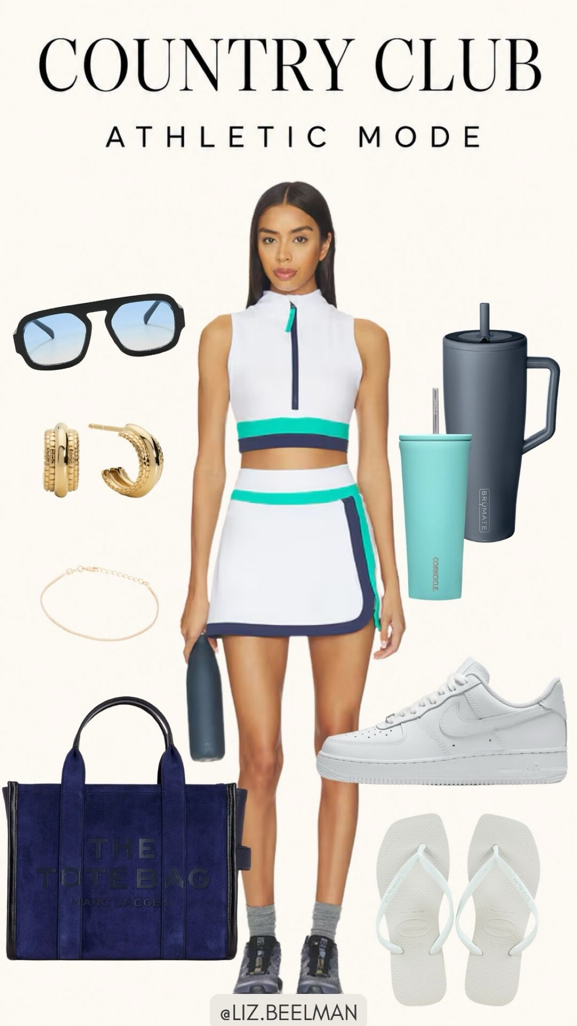 REVOLVE: Country Club Athletic Mode

#athleisure #workoutset #fitness 