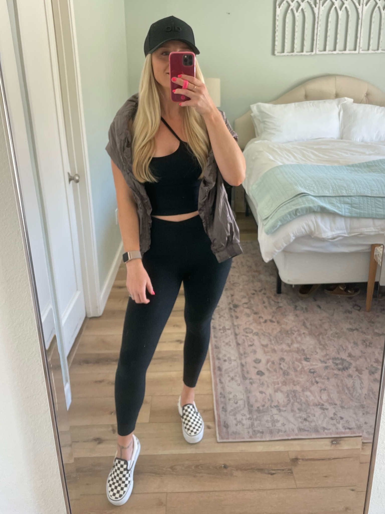 An outfit to hop from soccer to baseball 